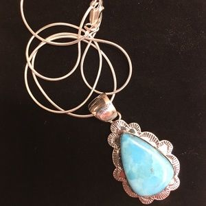 💙Genuine Turquoise and Sterling Silver💙